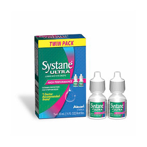 Systane Ultra Lubricant Eye Drops - 2 Ea, 10Ml